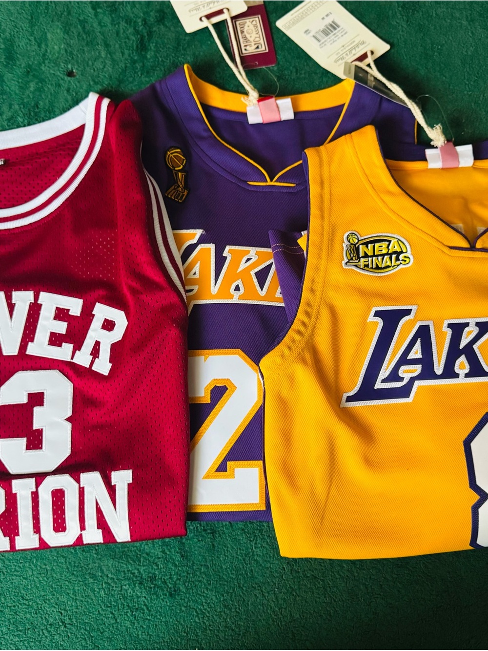 Mitchell & Ness Lakers Authentic Kobe Bryant Jersey Bundle